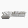 Modern Low Profile Modular Sectional Sofa