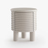 Cylindrical Bedside Table