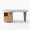 Modern Asymmetrical Storage Desk