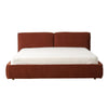 Twin-Pillow Soft Wrap Platform Bed