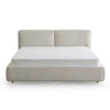 Twin-Pillow Soft Wrap Platform Bed