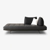 Low Profile Leather Lounge Sofa