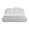 Asymmetric Cloud Teddy Bouclé Bed