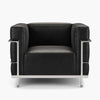 Modern Metal Frame Armchair