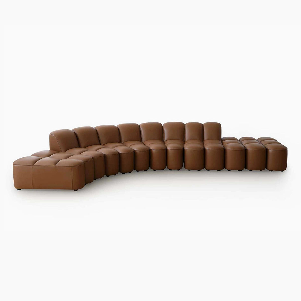 ###Brown leather